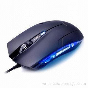 Laser Game Optical Mouse in Black